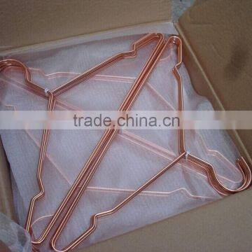 Great Top Metal Wire Hanger Copper Metal Hanger Metal for Lady Wear photo-3