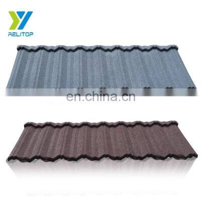 China Hot Sale Colorful Stone Coated Metal Roofing Tile In Nigeria Philippines Nosen Type Roof Tiles photo-4