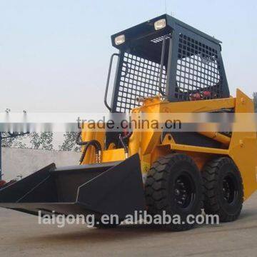 0.5m3 Small Mini Skid Steer Loader With Attachments photo-4