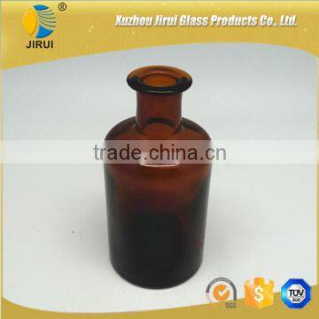 240ml Amber Color Diffuser Aroma Glass Bottles With Wooden Cork photo-4