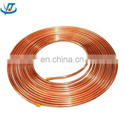 Red copper pipe air conditioner copper tube refrigeration copper pipe / tube price