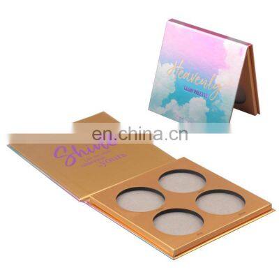 Private Logo Private Label Palette Eyeshadow Packaging Big Eyeshadow Palette 4 Color