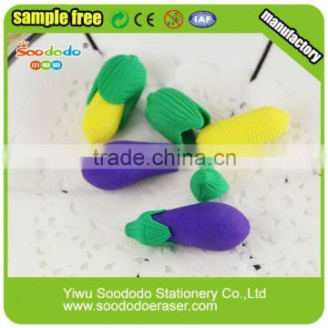 vegetable eraser stationery set for kids