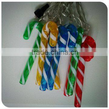 led christmas candy cane light