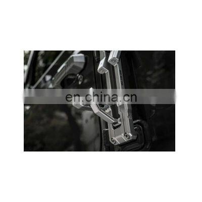 Foldable Door Pedal for Jeep Wrangler Parts Aluminum Door Pedal Hinge for Jeep JK JL