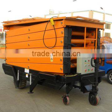 mobile hydraulic lift work platforms hydraulic scissor lift for sale