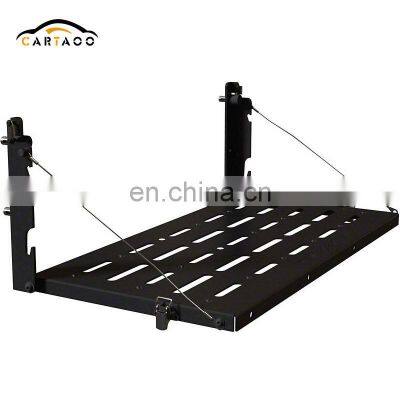 Black Aluminum Tailgate Folding Table for Jeep Wrangler Accessories