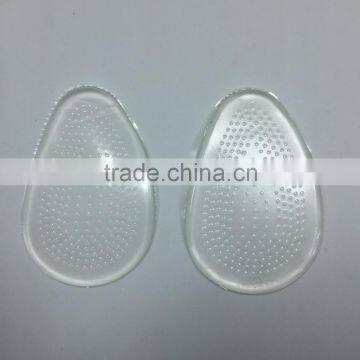 High heels silicone gel forefoot pad Footcare Pu Gel Massage Anti-slip Pad Forefoot Cushion