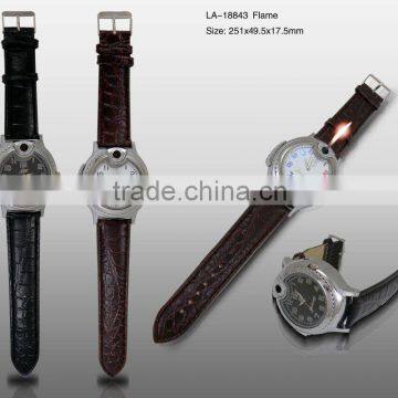 Quartz Wrist Watch Shaped cigarette lighter Primo Watch lighter novel Watch lighter