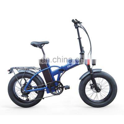 2022 48v 500w Big Power 20 Inch Folding Fat Tire Electric Bike/snow Ebike