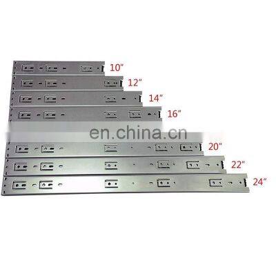 100 LB Capacity Full Extension Ball Bearing Side Soft Close Mount Rail Heavy Duty Drawer Slides photo-4