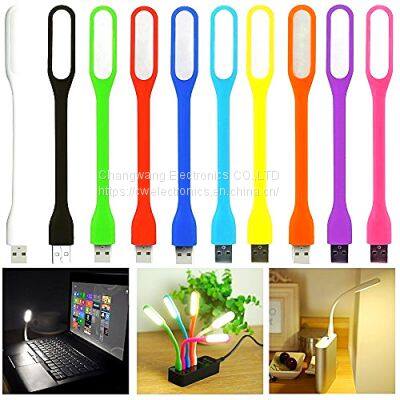 Mini LED Lamp USB Light Charging LED Flexible Portable Book Light for Computer Keyboard photo-5