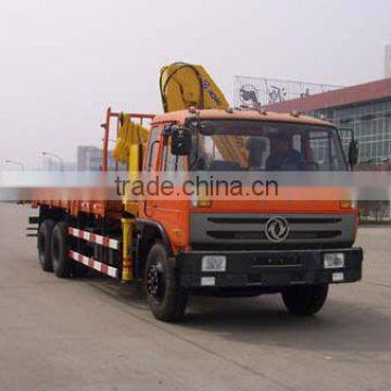 8Ton Dongfeng 6x4 cargo vehicle mounted crane