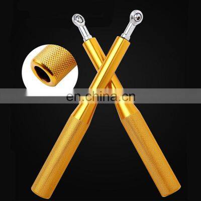 Customized Logo Anti-slip Aluminum Handle High Speed Bearing Jump Rope Fitness Exercise Rope Jump photo-2
