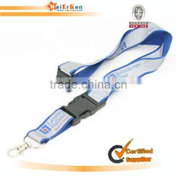 2013 fashion zipper lanyard with soft pvc puller