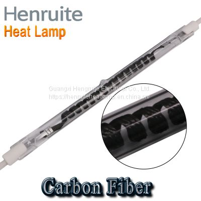 570mm 1500w carbon fiber heating lamp mediumwave infrared heater lamp