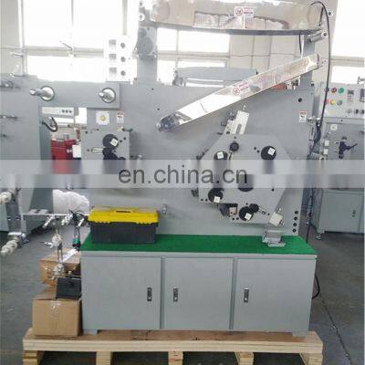 UGS42S Multiple Color Automatic Fabric Barcode Label Flexo Printer, Garment Organza Grosgrain Cotton Ribbon Printing Machine photo-3
