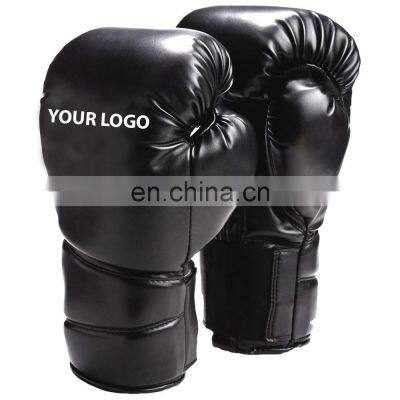 High Quality PU Leather Wholesale Custom Logo Embroidered & Printing Logo Gym Boxing Wear Training Hand Mittens photo-2