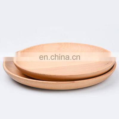 Nordic Restaurant Recycled Serving Small Large Wood Ramadan Kitchen Party Tray Snack Platter Plates for Food Set Desk photo-5