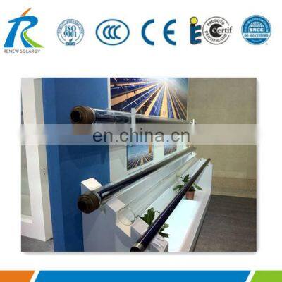 solar receiver tube for parabolic trough solar collector