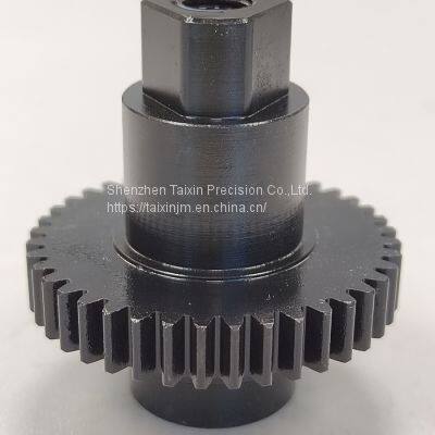 Spur gear cylindrical gear shaft