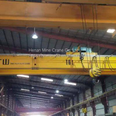 Electric Hoist Double Girder Electric Overhead Traveling Crane for Sale photo-3