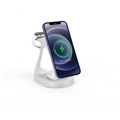 Multi-function Wireless Charger 15 W Safe and Fast Charging Multi-device Compatible Dolphin Design