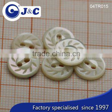 J&C Trocas shell buttons for fashion shirt.TR015,016