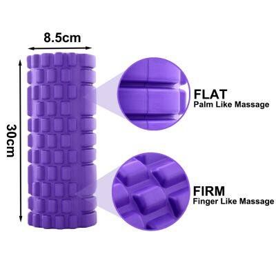 Durable Multi-Density EVA Hollow Massage Muscle Yoga Foam Roller for Deep Tissue Massage