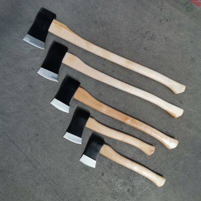 3.5LB FELLING AXE WITH 80CM WOODEN HANDLE