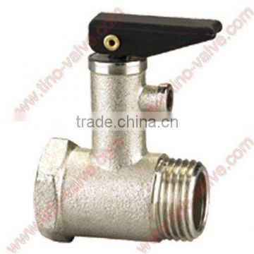 CE approved safety valve with lever/handle for Electric water heater