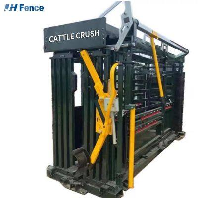 Hot Selling Livestock Equipment Cattle Crush Heavy Duty Automatic Hydraulic Crushed Cattle Bones