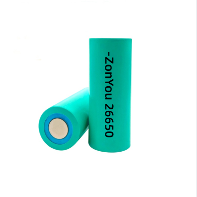 ZonYou Grade a 5000mAh 26650 Cylindrical Cell Lithium Ion Battery With LiNiMnCoO2 Cathode and 500 Cycles for Power Banks photo-4