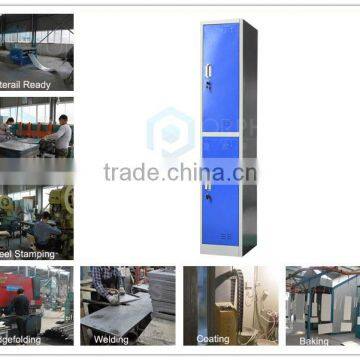 2016 New Design Metal Storage Clothes Cabinets Single Locker With 2 Compartment photo-5