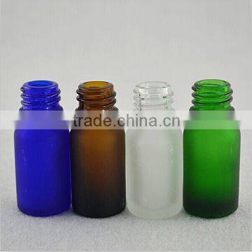  hot sale small glass bottles 10ml frosted glass bottle