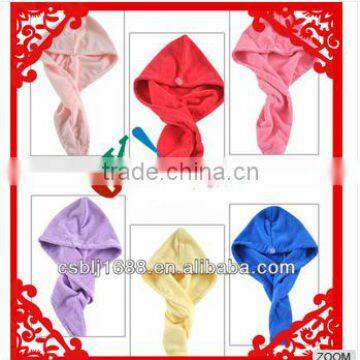 Wholesale Price, hair turban, microfiber dry hair cap