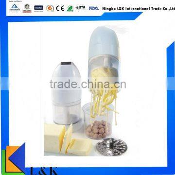 Automatic electric cheese grater/cheese making machine