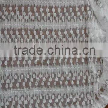 2016 Lace Accessory Hot Embroidery Full Lace With Flower Milk Silk Lace Fabric photo-3