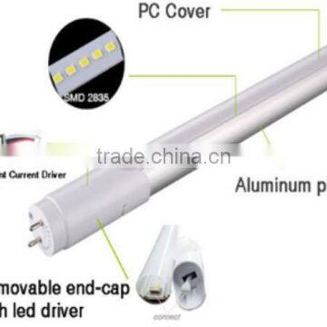 UL+DLC listed easy to assemble and disassemble tubes Aluminum+PC outline material 18W 20W
