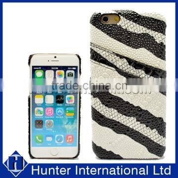 OEM Card Slot For 6G 4.7 Inch Leather Skin Hard Case