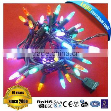 Multifunctional yellow new type led christmas light With low price party decoration