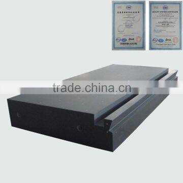 T-slot granite machine components