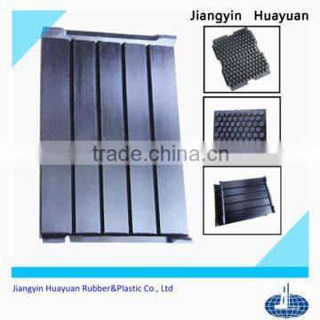 high performance solid (EPDM,silicone,CR,NR,NBR and recycled rubber) profile paver pad rubber