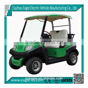 Low Cost Electric Car, 2 Seat, Pure Electric, 36V 3KW, With Golf Bag Holder, Plastic Top, Plastic Body, Trojan Battery EG202AKSZ photo-2
