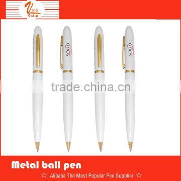 office hotel use elegant metal pen logo pen