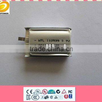 Lithium polymer battery for telecom units