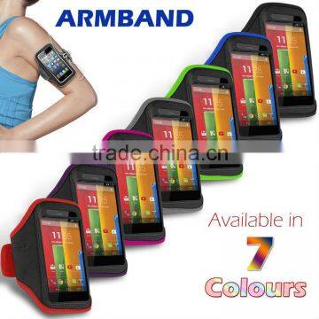 Water proof Sport jogging running gym armband Strap Case For Motorola Moto G cover