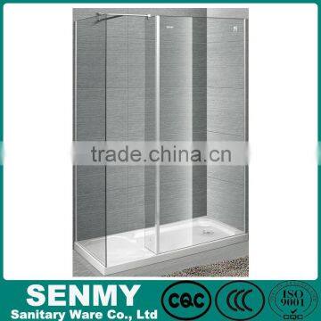 glass shower walls, plastic shower wall panels