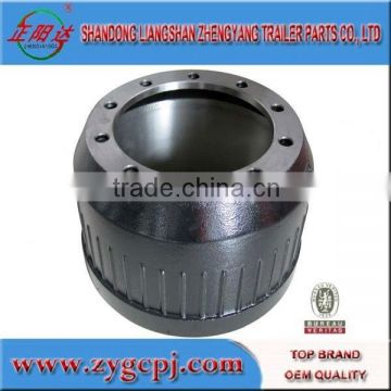 China ZY Semi-Trailer truck spare parts Break System /drum