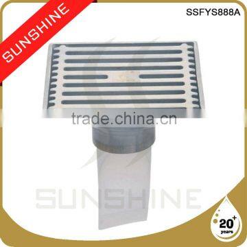 SSFYS888A Bathroom and toilet square stainless steel sink basket strainer